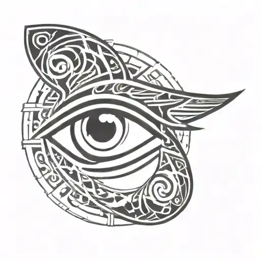 Ankh Symbol With Eye