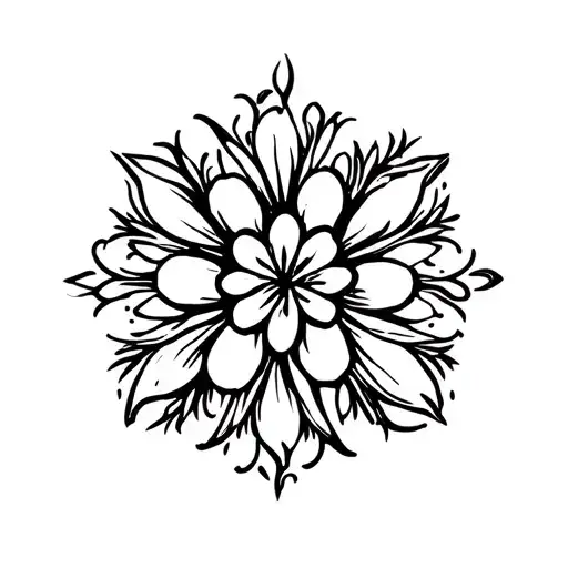 Cape Chessnut Flower Ornament Style
