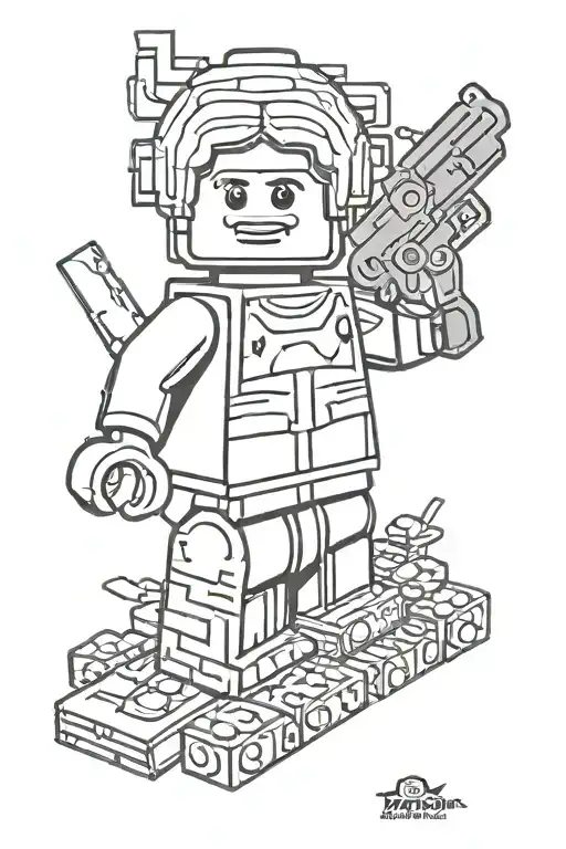 Lego Russ Doll