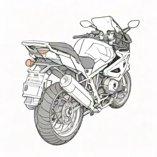 Bmw K1200rs Motor Bike