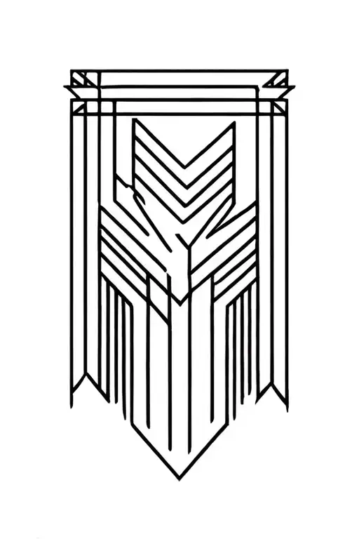 Freedom Represented By A Geometric