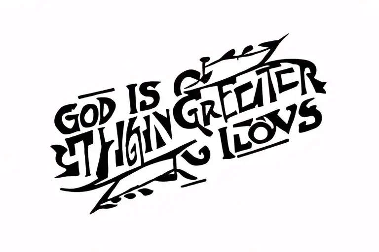 God Is Greater Than Highs And Lows
