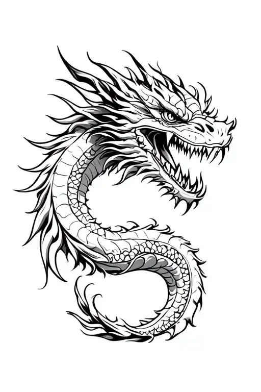 Evil Dragon Chinese