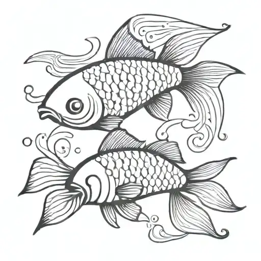 Making Kio Fish With Yin And Yang