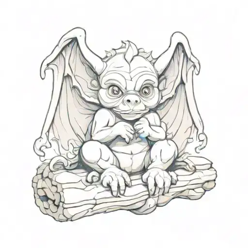 Cute Baby Gargoyle