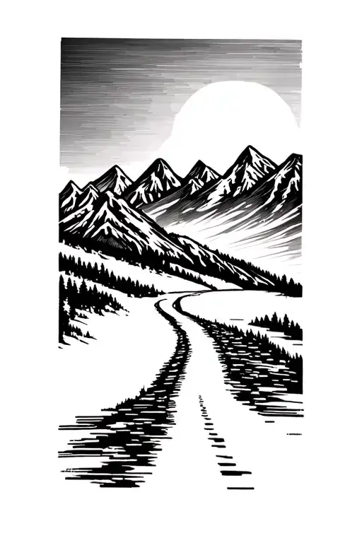 Road To Mountains