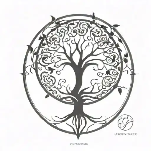 Tree Of Life Tatto Design