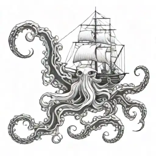 Kraken And Chest