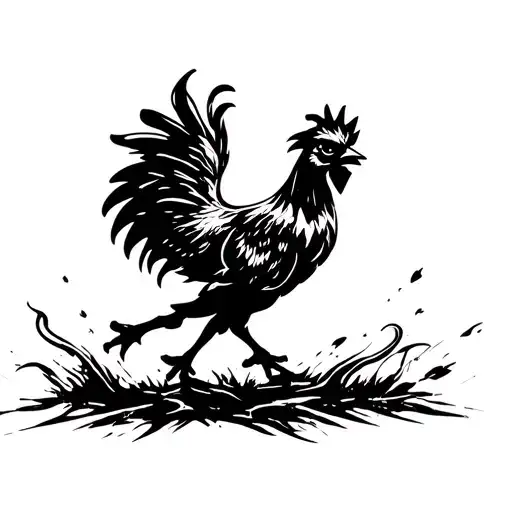 Final Fantasy 14 Chocobo Running Towards