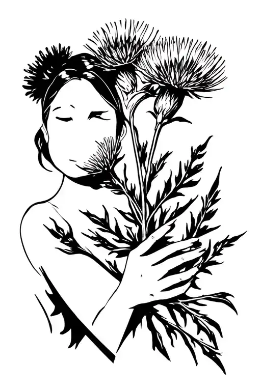 Thistles With Ness Holding