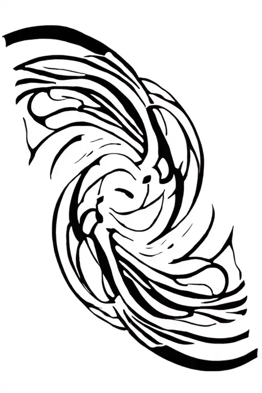 Tattoo That Reflects In A Symbolically Eternity