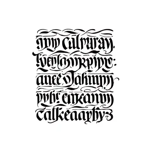 Maryjoy Calligraphy