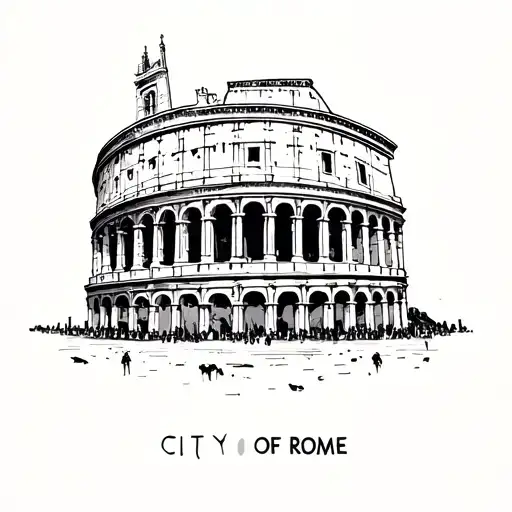 The Sack Of The City Of Rome
