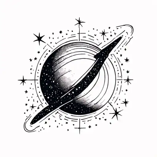 Galaxy With Minimal Stars