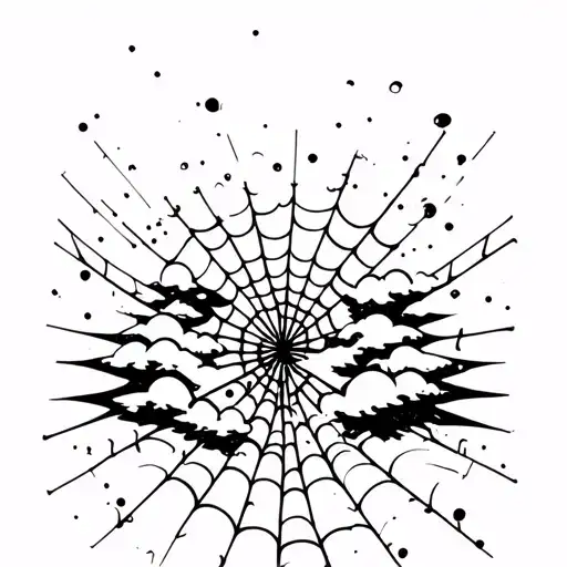 Clouds That Form A Web