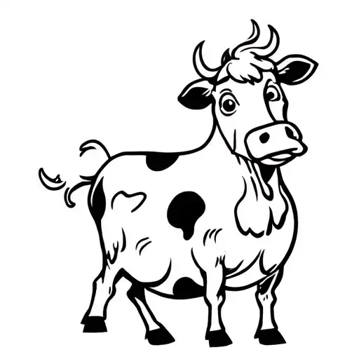 Cow And Chicken Cartoon