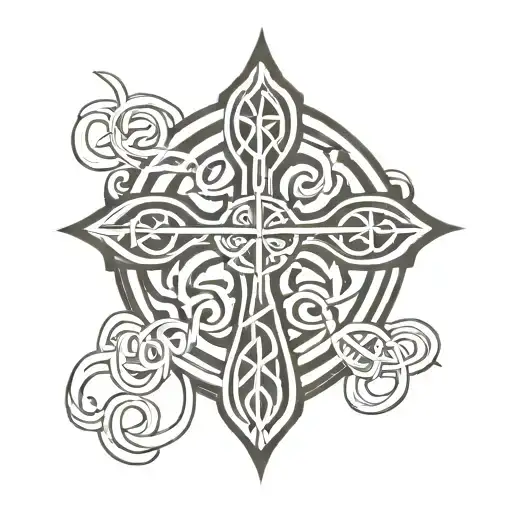 Christian Cross Celtic Style