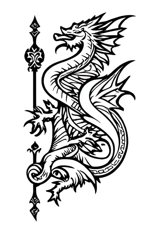 Irish Welsh Half Sleeve