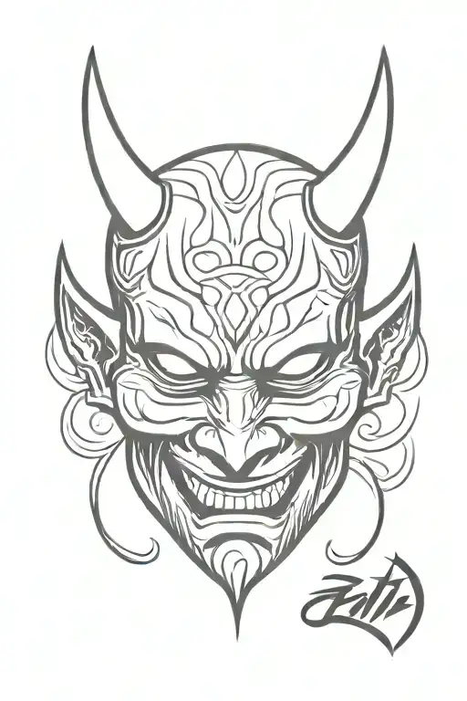 Evil Devil Mask
