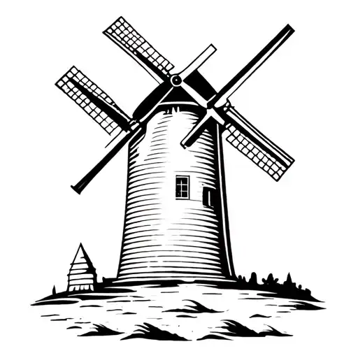 Windmill Dutch Style