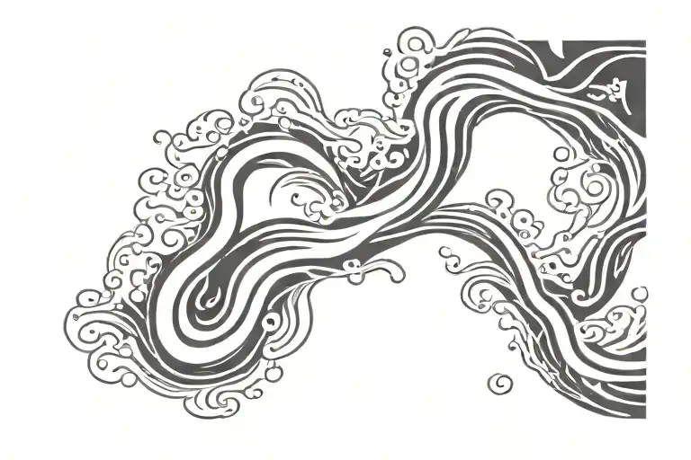 River Flowing