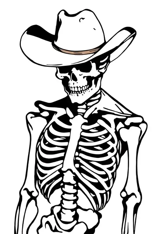 Skeleton Cowboy
