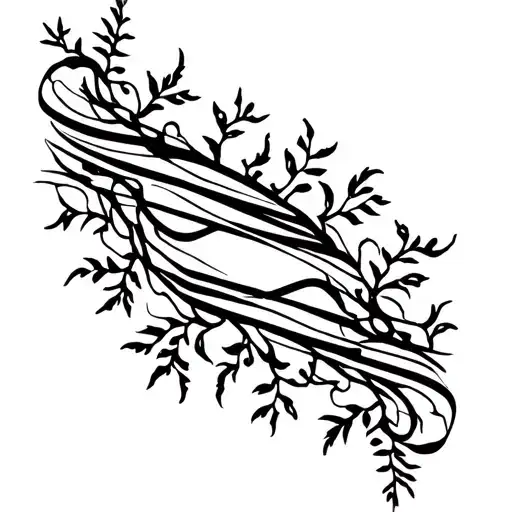 Vines Wrapping Around Arm