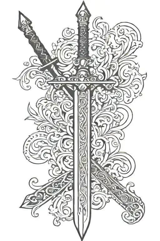 Sword Royal Flourish