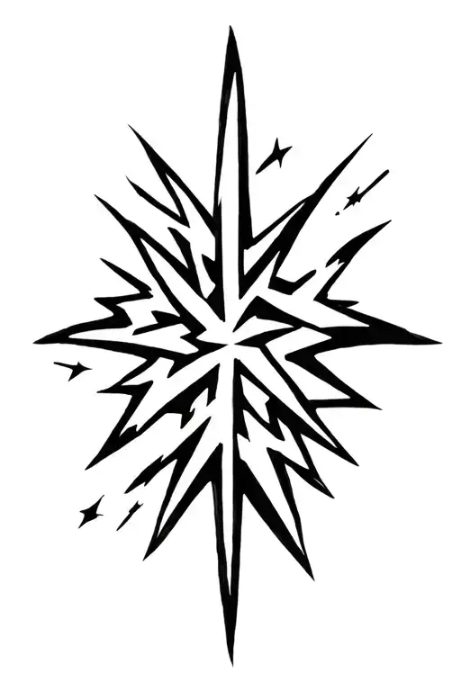 Tribal Shooting Star Passing