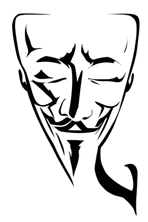A V For Vendetta Mask