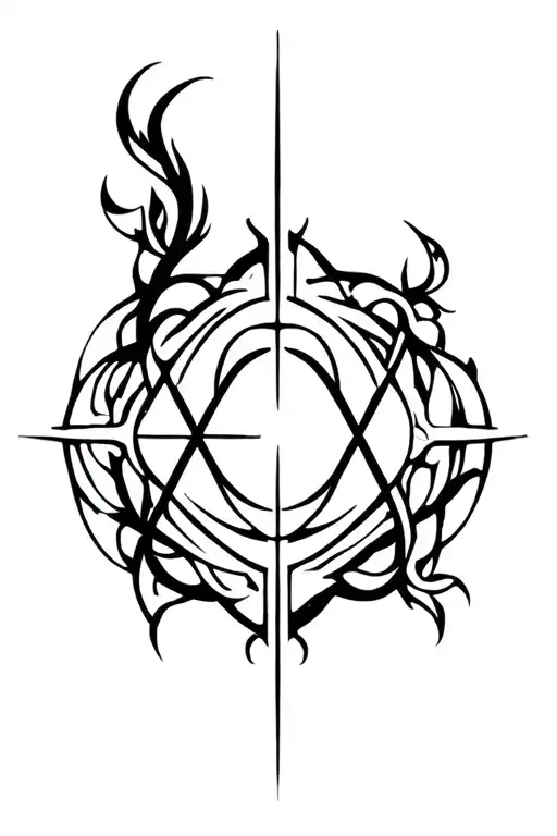 Cybersigil With Filigree Full Arm