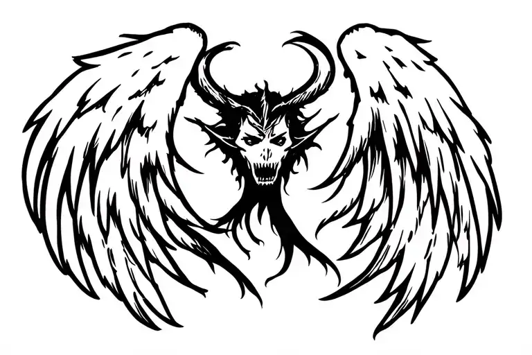 Demons Dying By An Angel