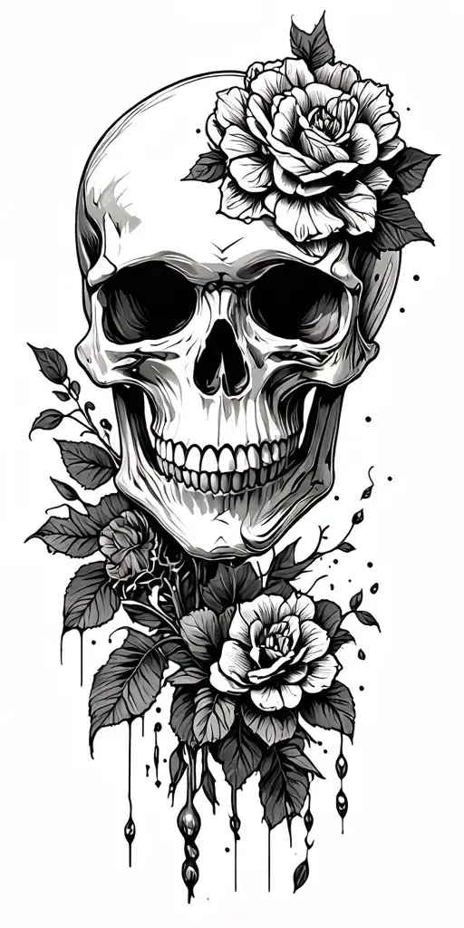 Skull Soft Shading Incorporating Elements