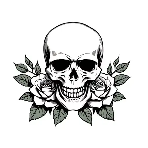 Skull And Roses Reference Hidden