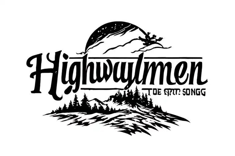 Highwaymen Song Sleeve