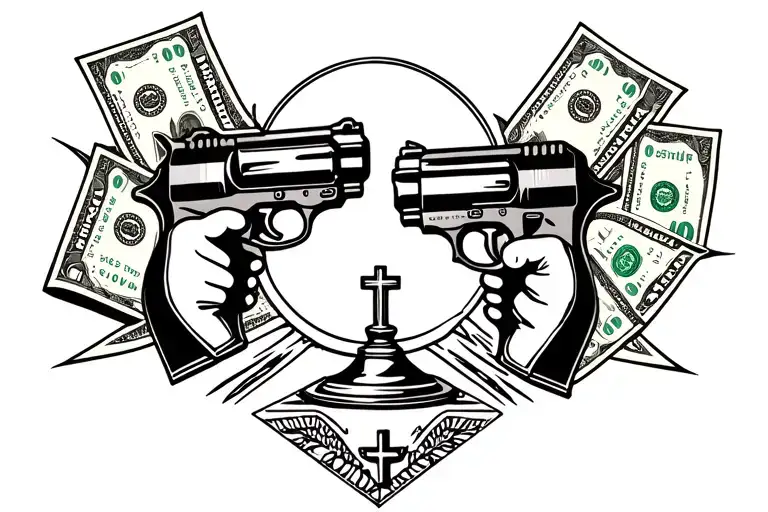 Holy Communion With Guns And Money