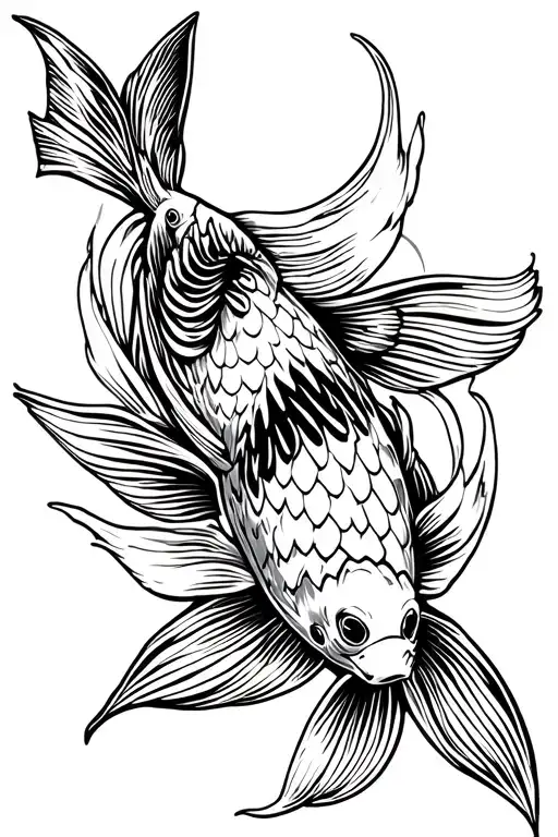 Carpe Koi Fish