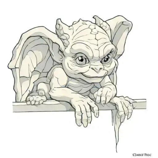 Cute Baby Gargoyle