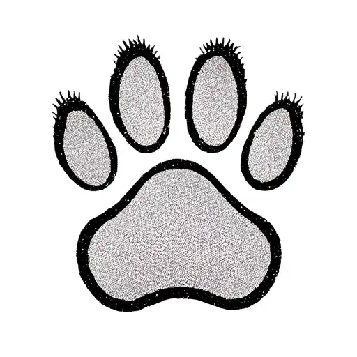 Dog Paw Print