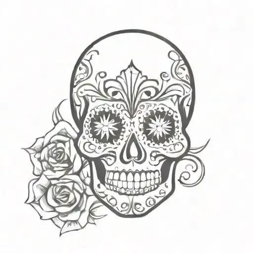 Sugar Skull Mysterious And Dark