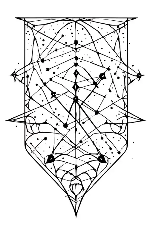 Mystical Sagittarius Constellation
