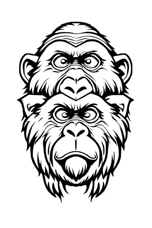 Three Wise Monkeys