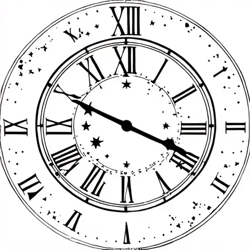 Constellation Clock Face