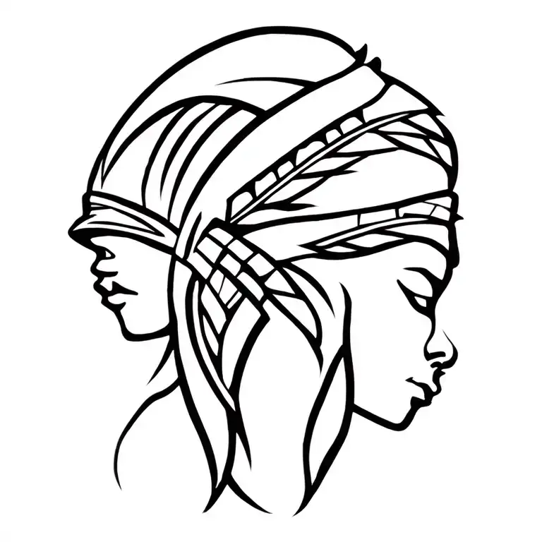 Native Headband Women