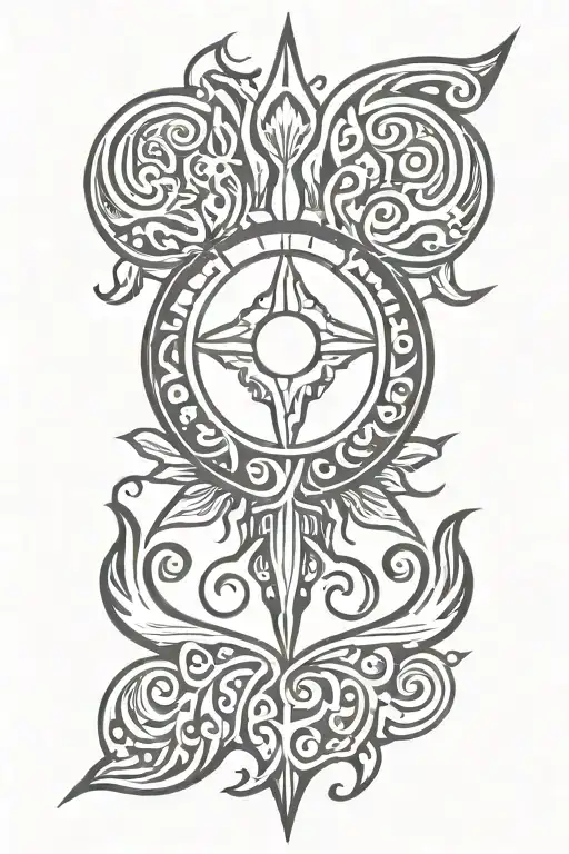 Karna Sun Symbol