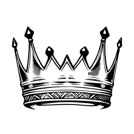 Last Laugh Crown Made Of Money