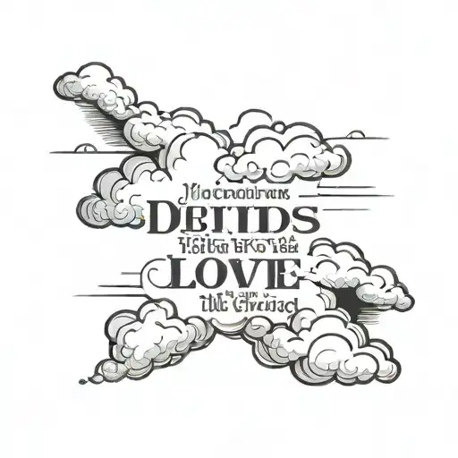 Bible Verse With Clouds