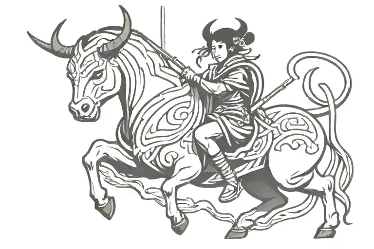 Japanese Female Warrior Taurus Female