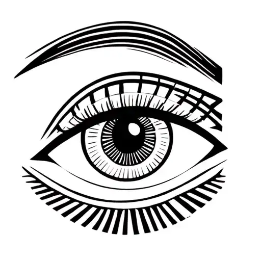 An Eye Design That Is A Mash Up Of Luzzu Eye And Eye Of Horus Styling