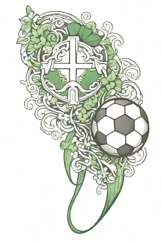 Football And Ireland Inspired